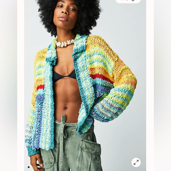 Free People Sweaters - Free People Beach Market Cardi sz Large